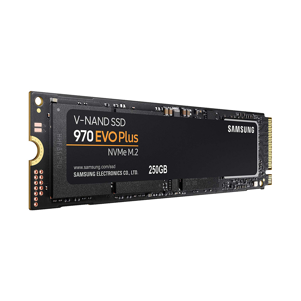 Ổ SSD Samsung 970 Evo Plus 250Gb PCIe 3.0x4, NVMe M2.2280 (MZ-V7S250BW) (đọc: 3500MB/s /ghi: 2300MB/s)